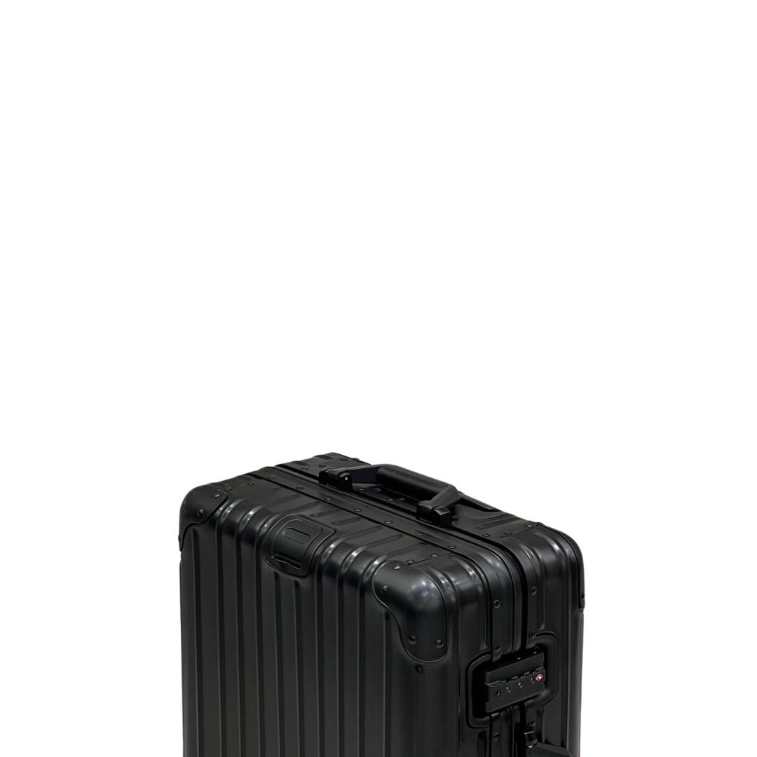 REAL Full Metal Aluminium 20 inch Cabin Carry on Luggage Suitcase - 55x40x23cm