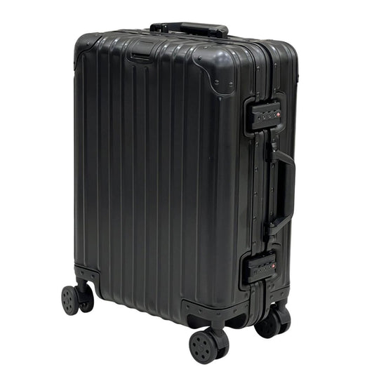 REAL Full Metal Aluminium 20 inch Cabin Carry on Luggage Suitcase - 55x40x23cm