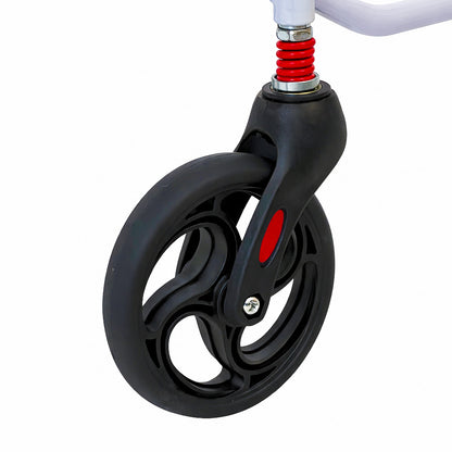VitaMove PU front wheel and suspension detail for smooth flat-surface use