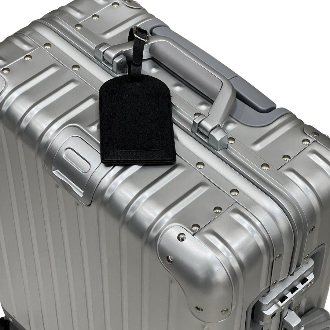 REAL Full Metal Aluminium 20 inch Cabin Carry on Luggage Suitcase - 55x40x23cm