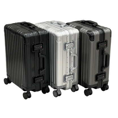 Vault full aluminium cabin suitcase 55 x 40 x 23cm