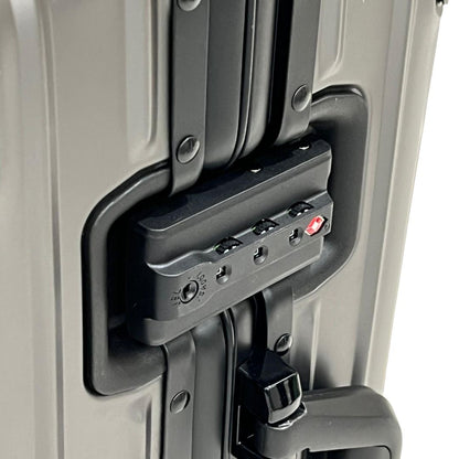 Vault grey full aluminium cabin suitcase 55 x 40 x 23cm – additional product view 10